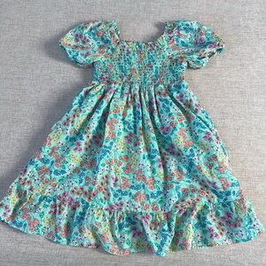 Crewcuts Girls Floral Dress Cottagecore smocked size‎ 5